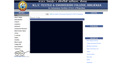 Desktop Screenshot of mlvti.ac.in